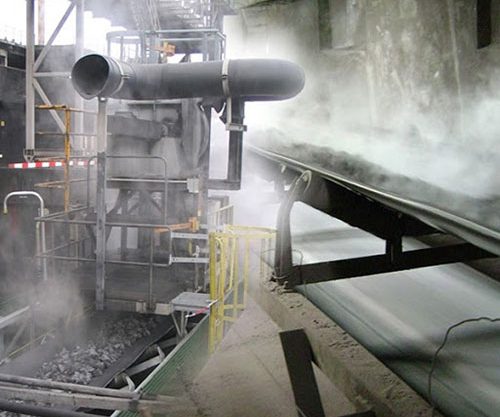 chemical resistant conveyor belts transporting chemical materials in forest